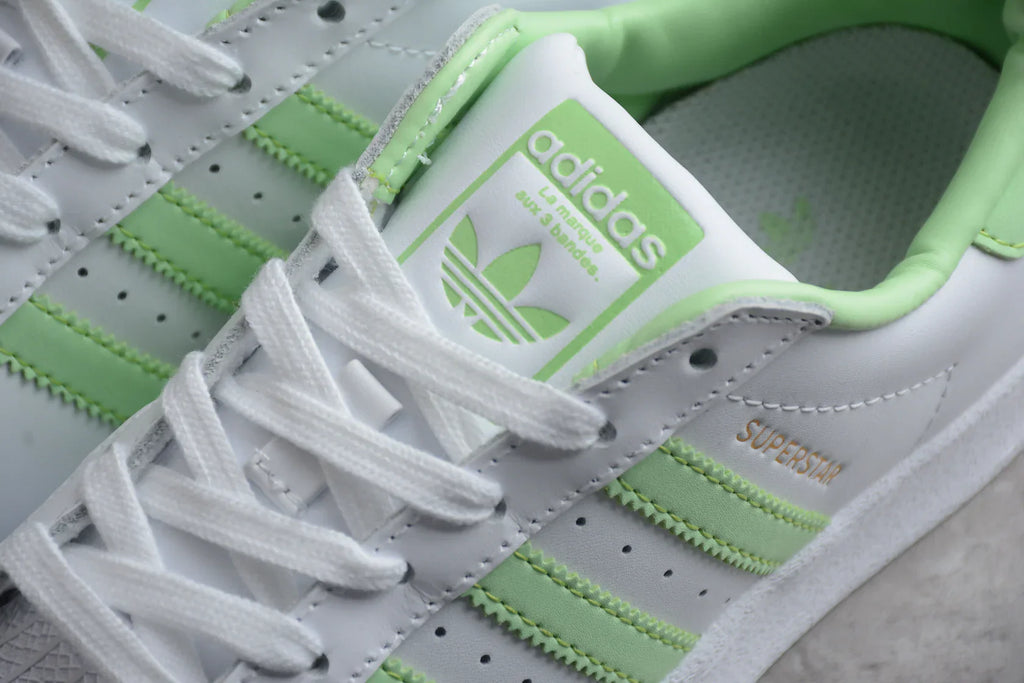 Adidas Superstar White / Green