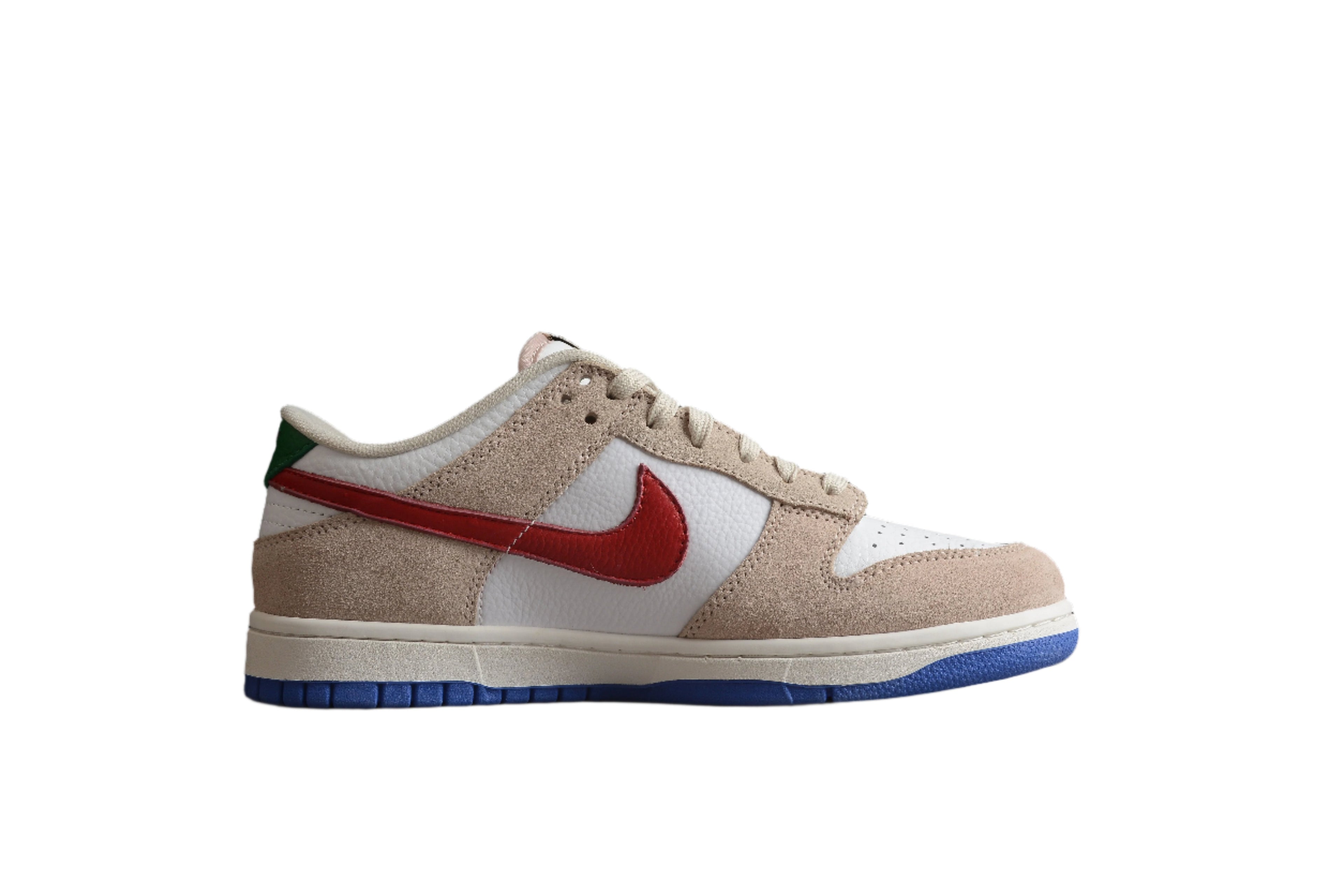 Nike Dunk Low SB Light Iron Ore / Red / Blue