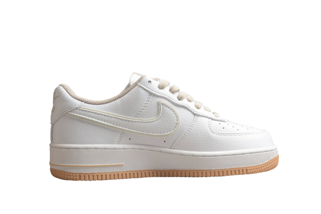 Nike Air Force One White / Particle Pink / Metallic Silver