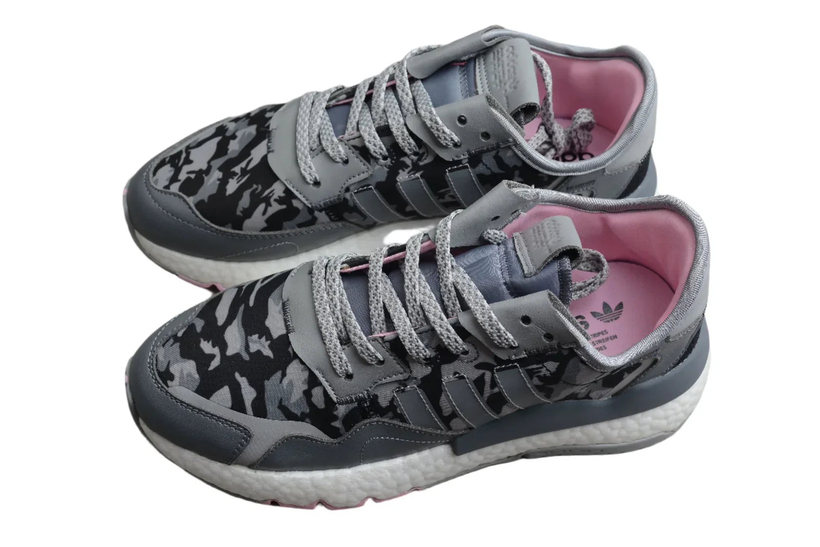 Adidas Jogger Boost Grey / Black Camouflage