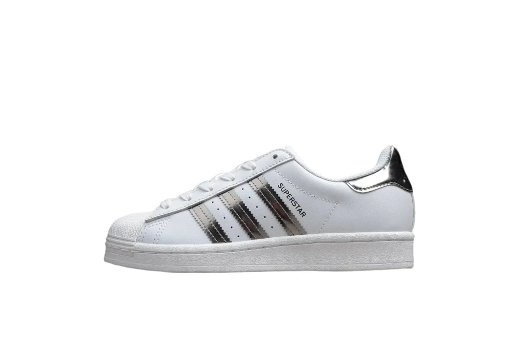 Adidas Superstar White / Silver-Metallic
