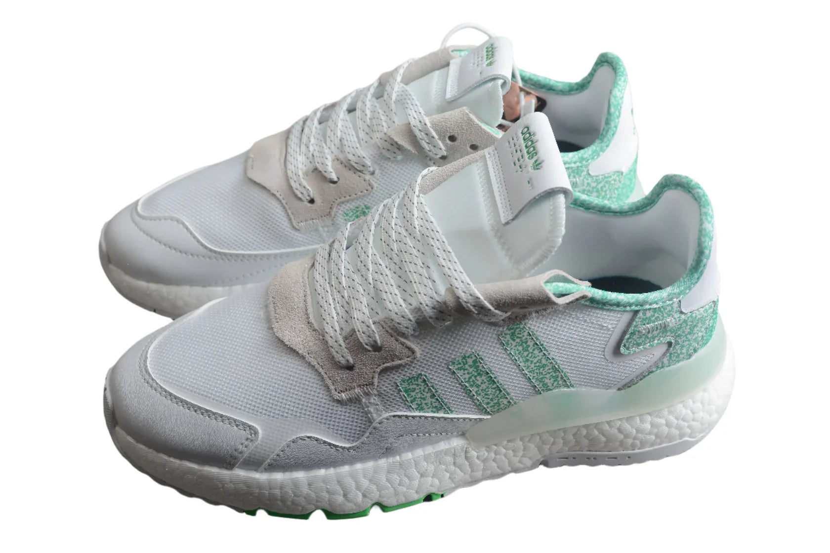 Adidas Jogger Boost White /  Light Blue