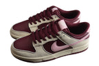 Nike Dunk Low  SB White / Burgundy / Pink