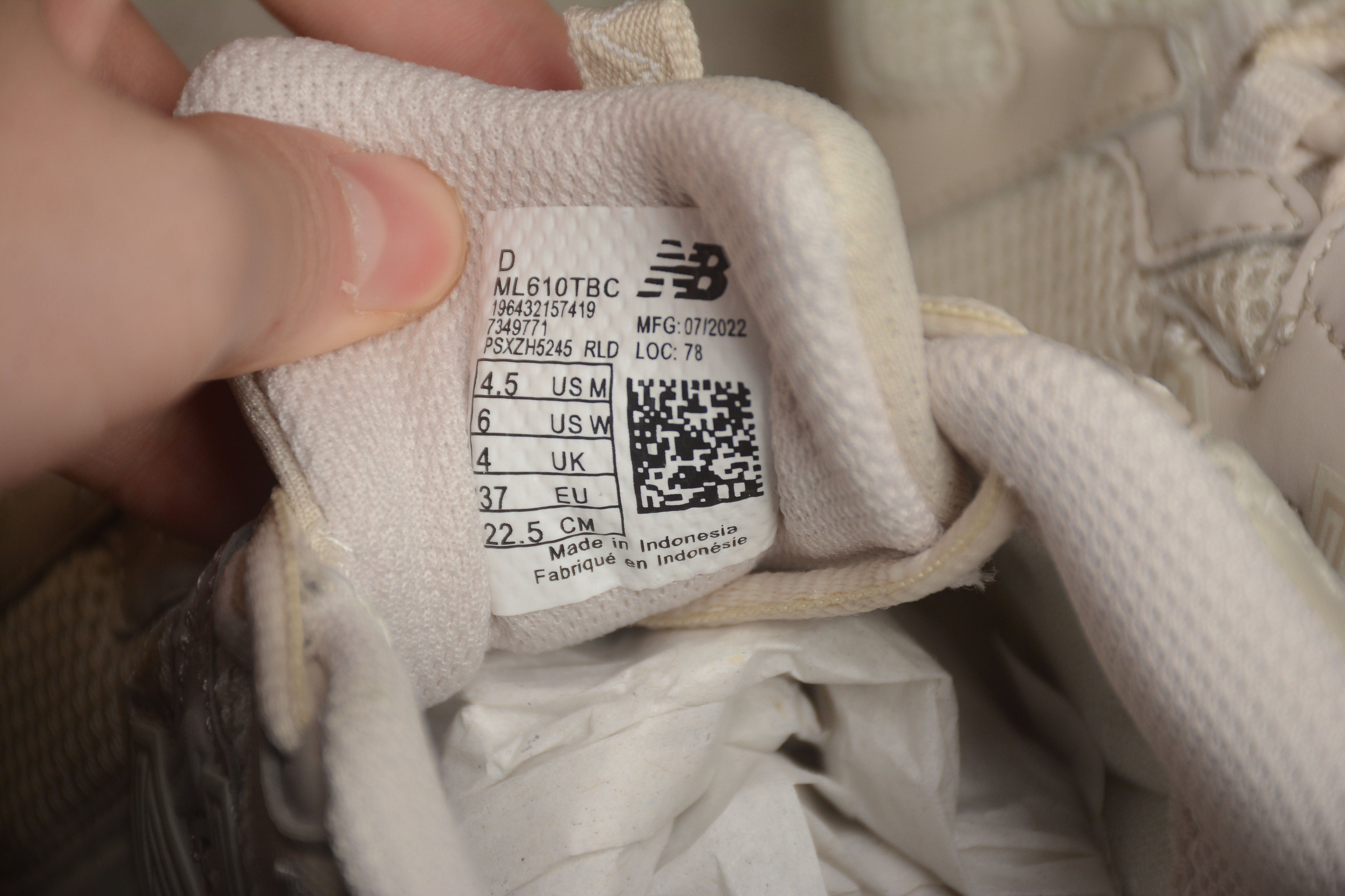 New Balance 610T Timberwolf / Moonbeam