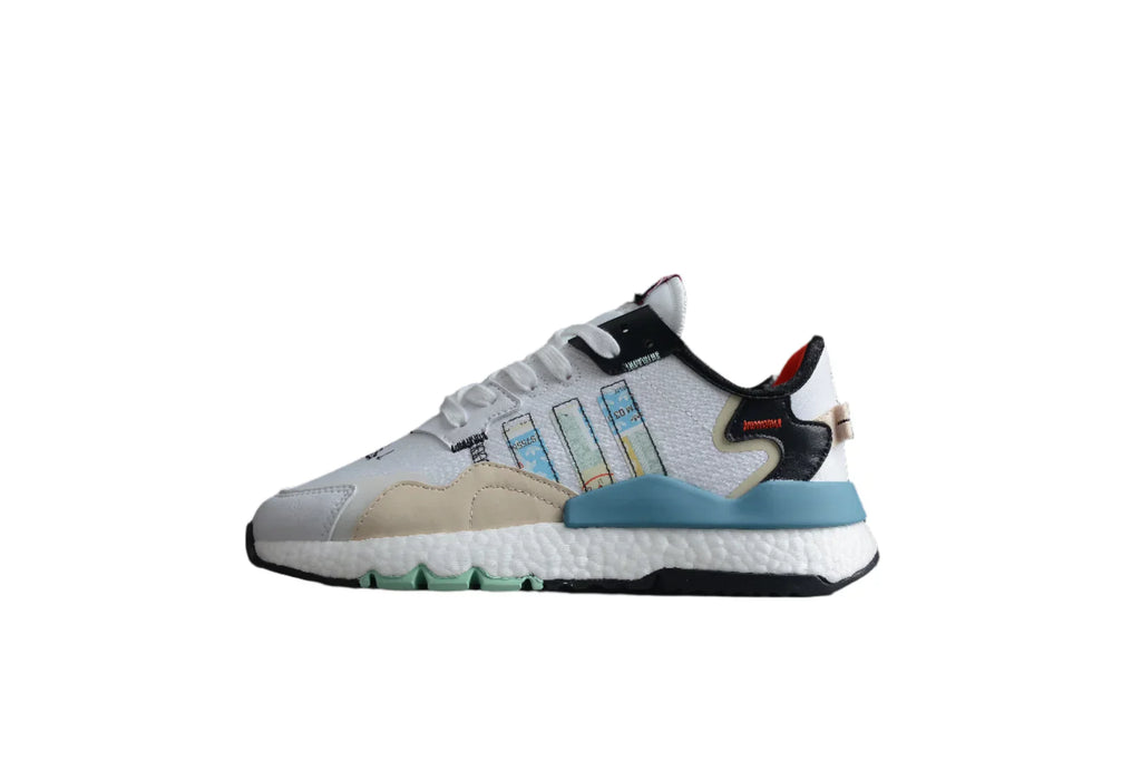 Adidas Jogger Boost White / Graphic Print