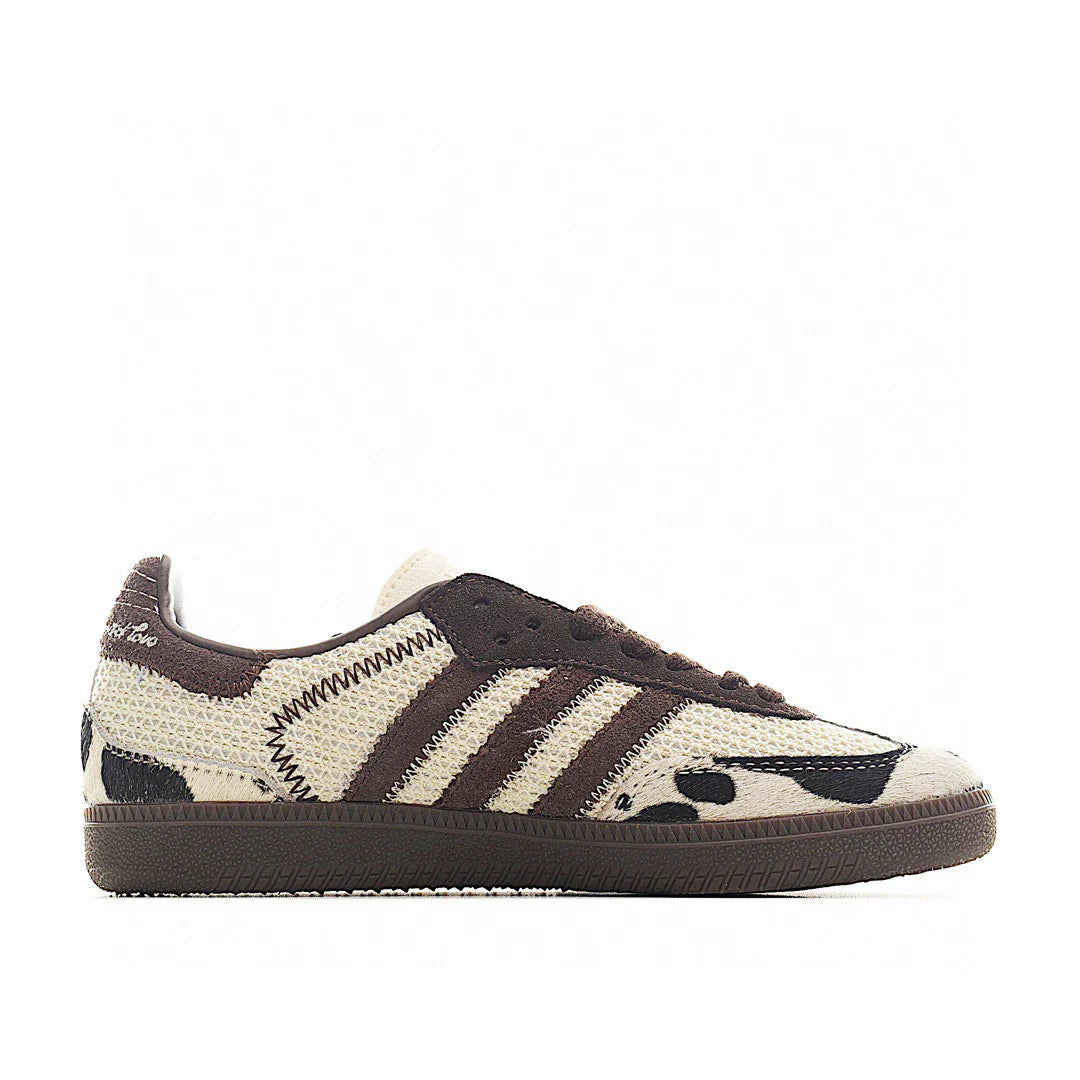 Adidas Samba Cow Print / Knit Brown
