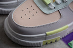 Nike Air Force One Grey / Tan / Sage / Yellow
