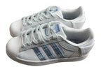 Adidas Superstar White / Light-Blue Jeans