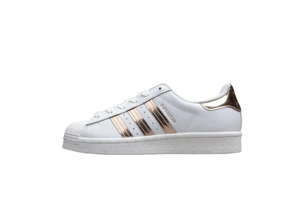 Adidas Superstar White / Light Bronze