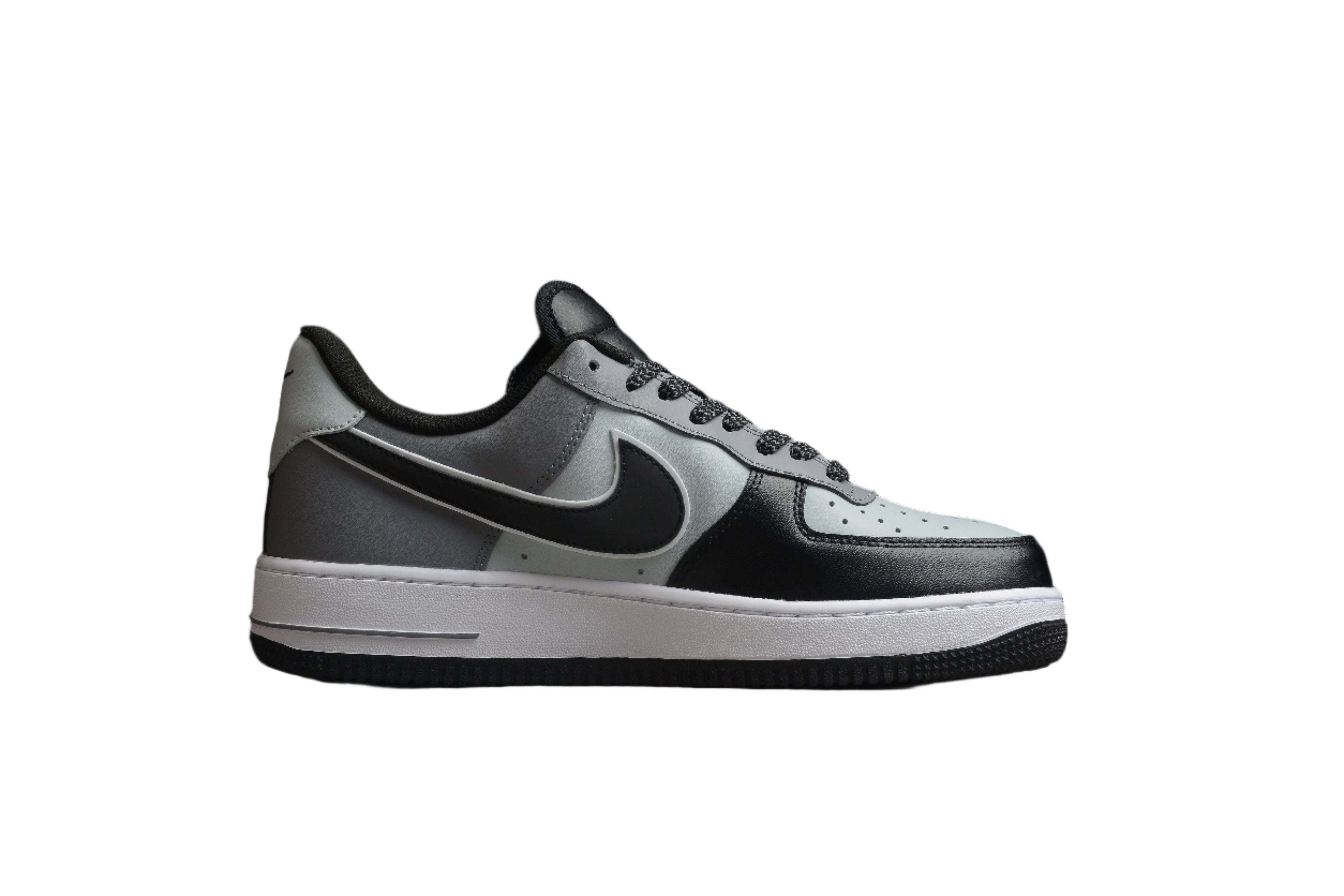 Nike Air Force One Black / Silver / White