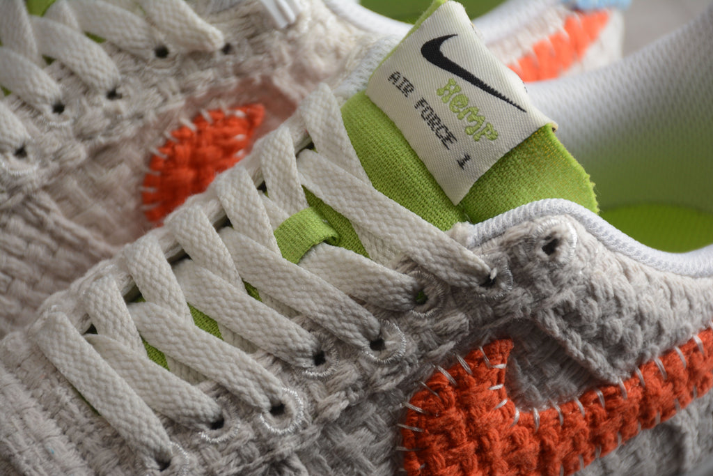 Nike Air Force One Hemp Phantom Team Orange