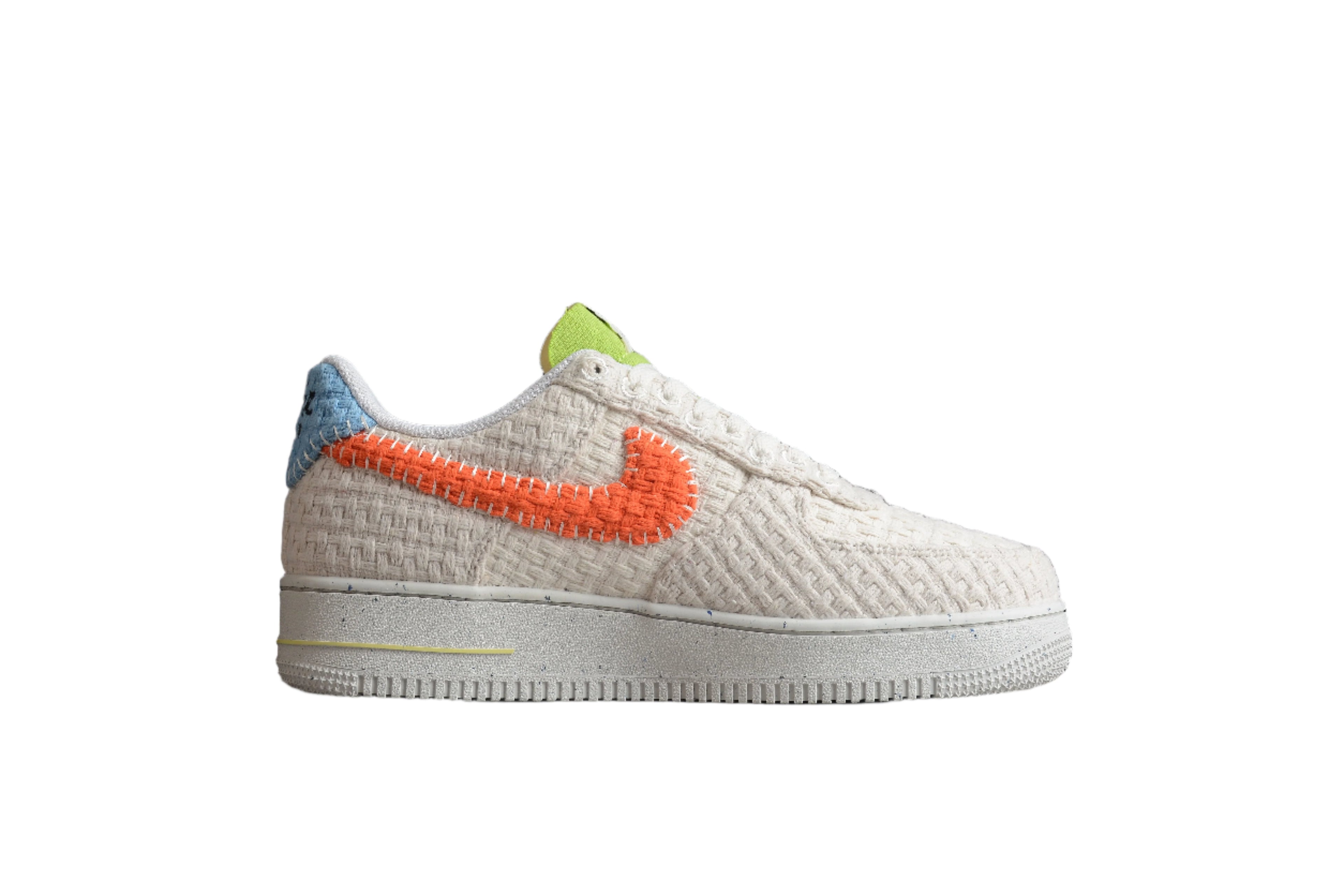 Nike Air Force One Hemp Phantom Team Orange