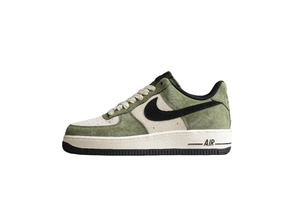 Nike Air Force One Dark Green / Black