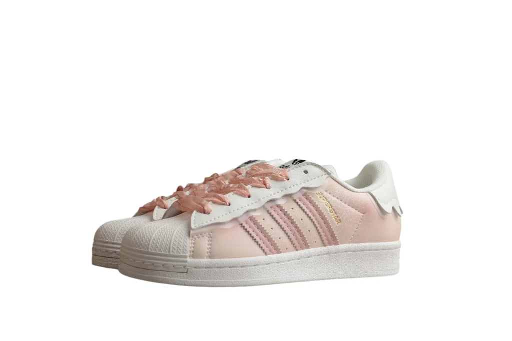 Adidas Superstar Pink / White