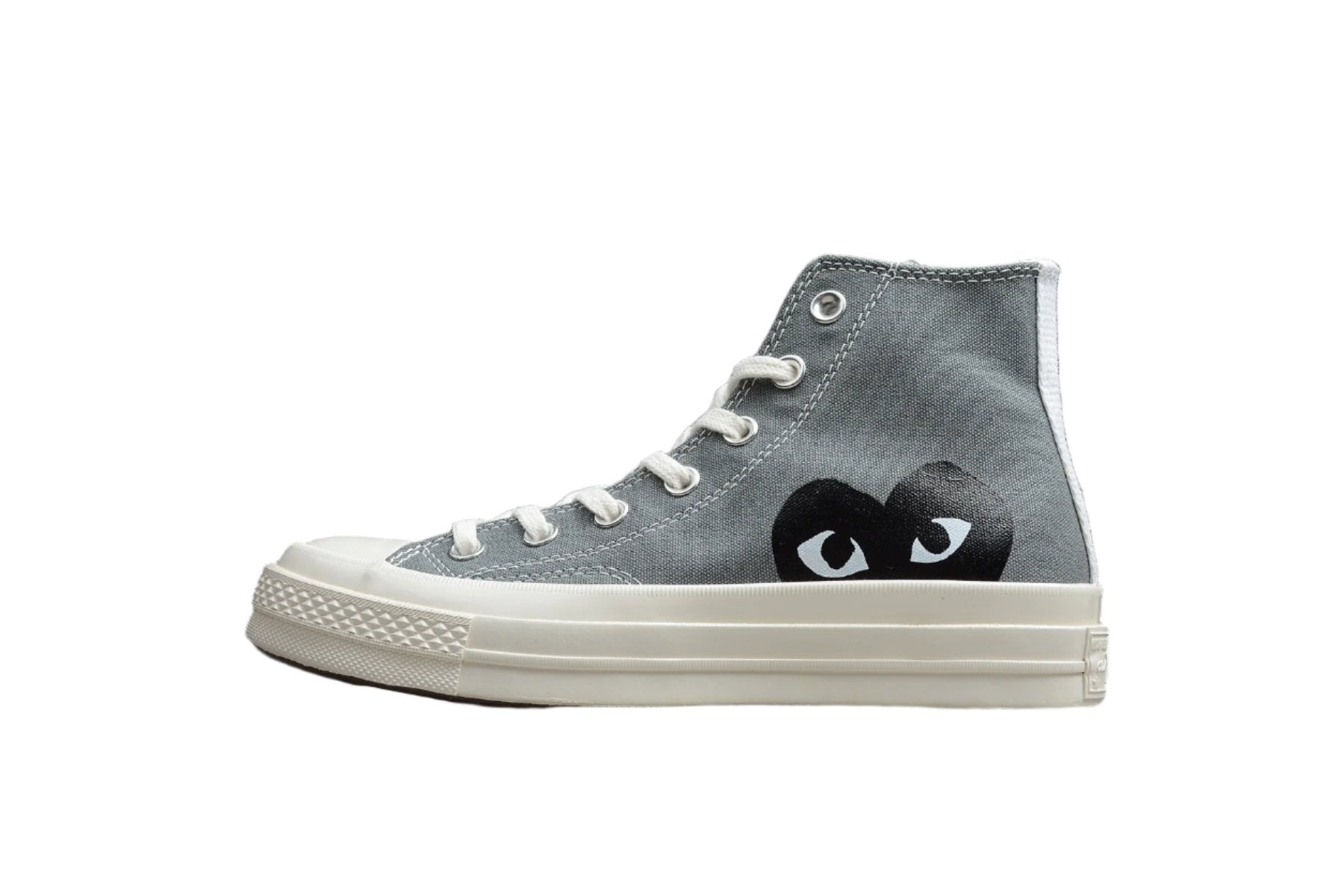 Converse All Star x Comme des Garçons Play Grey