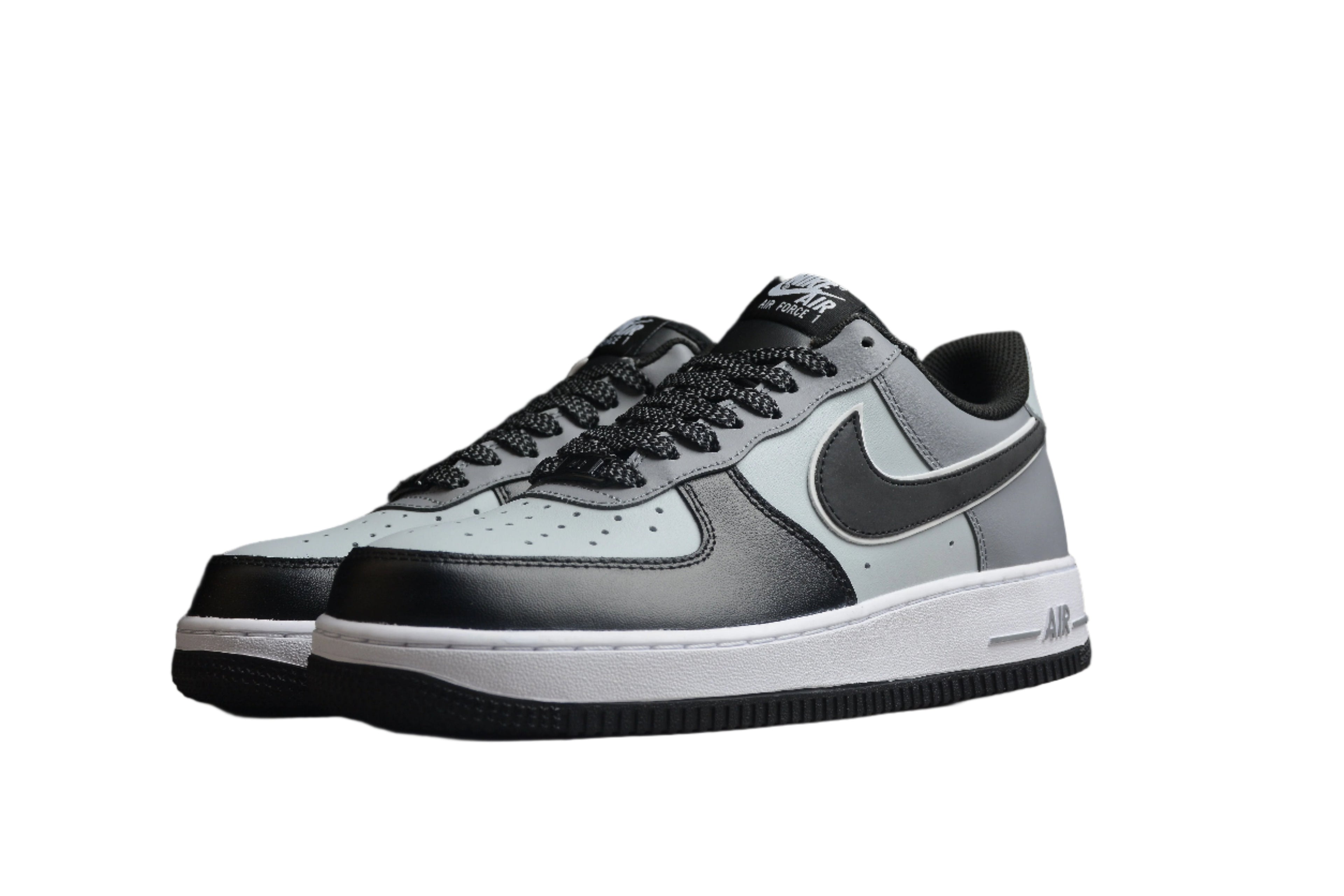 Nike Air Force One Black / Silver / White