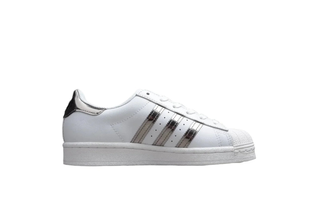 Adidas Superstar White / Silver-Metallic