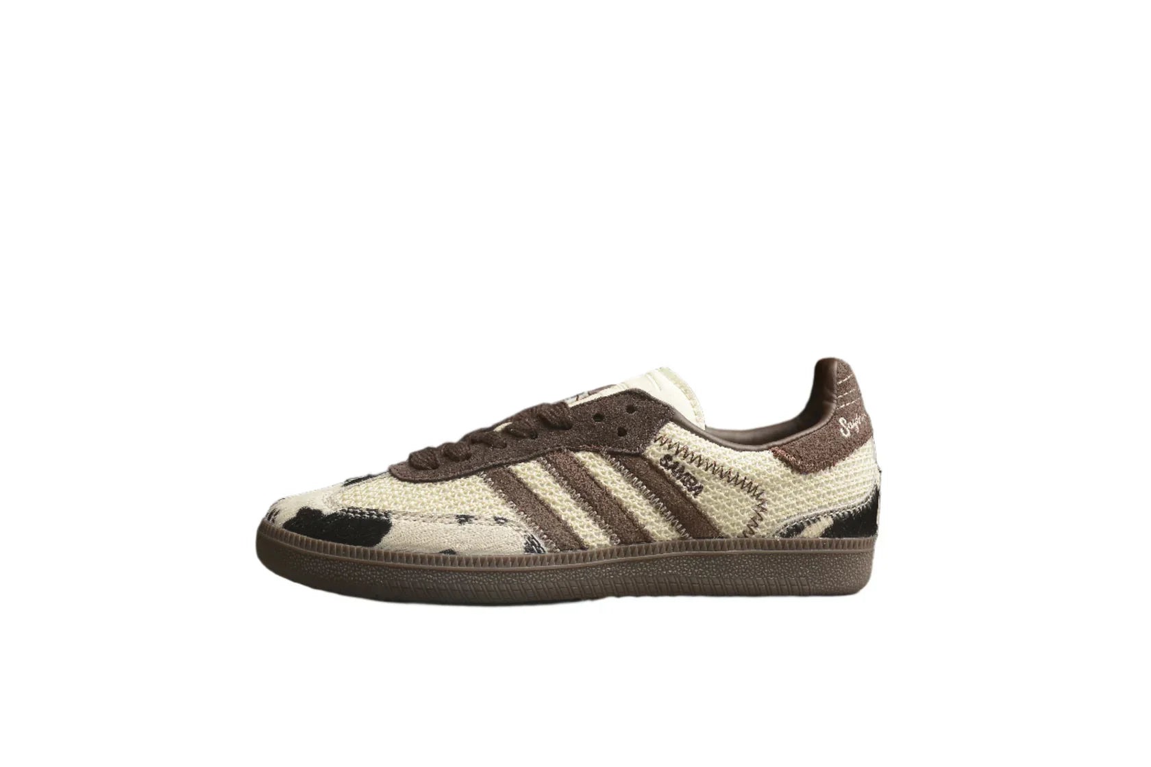 Adidas Samba Cow Print / Knit Brown