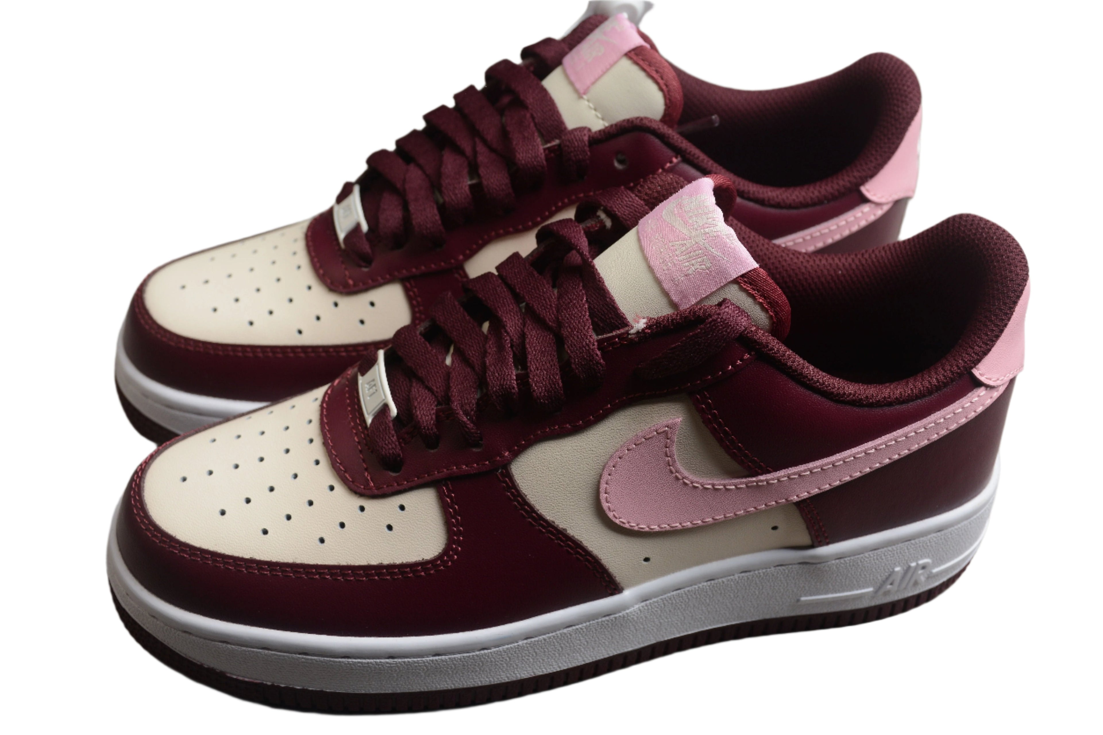 Nike Air Force One Burgundy / Light Pink