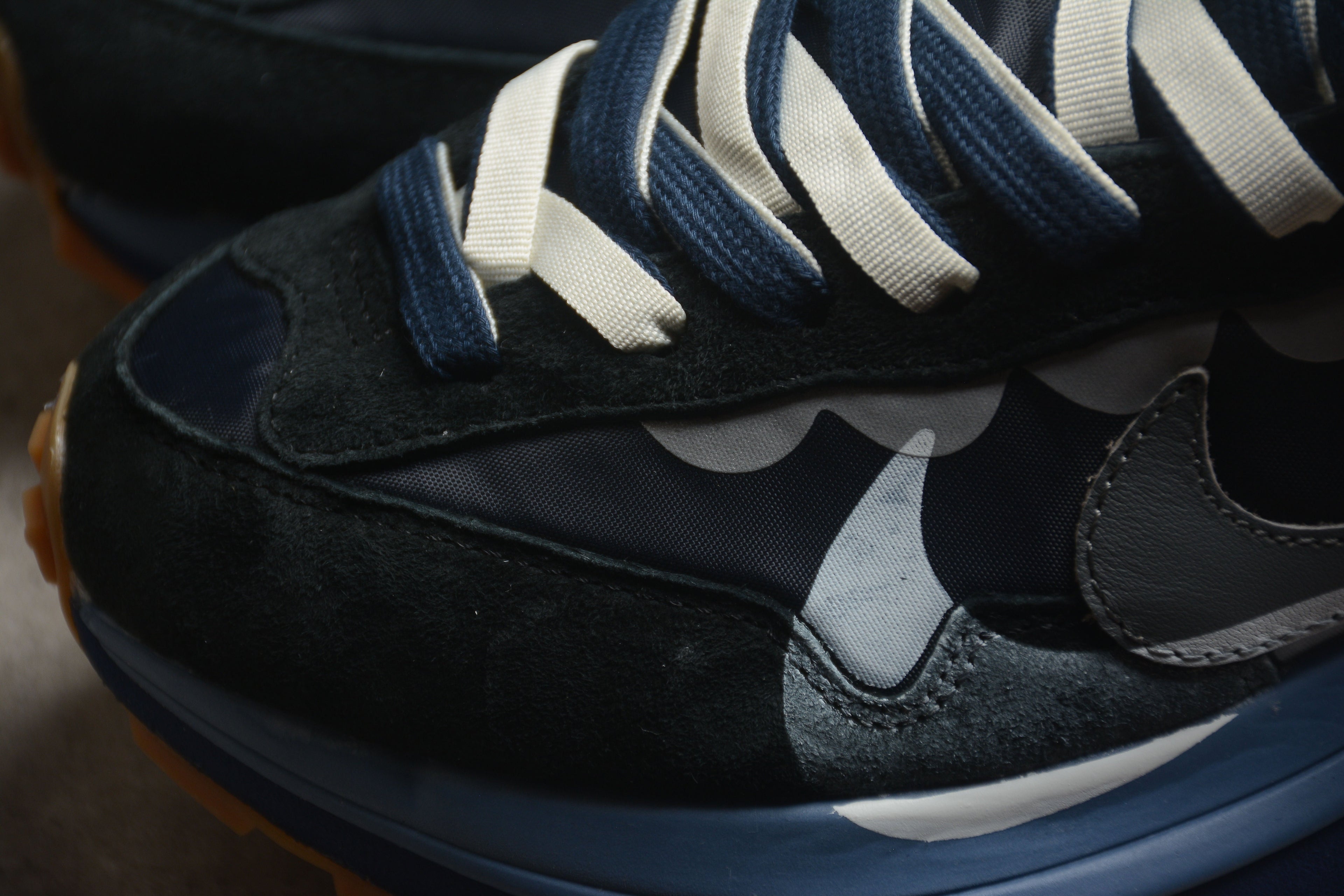 Nike x sacai VaporWaffle Dark Blue