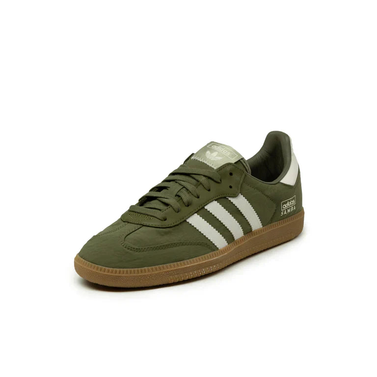 Adidas Samba OG Dark-Olive / White