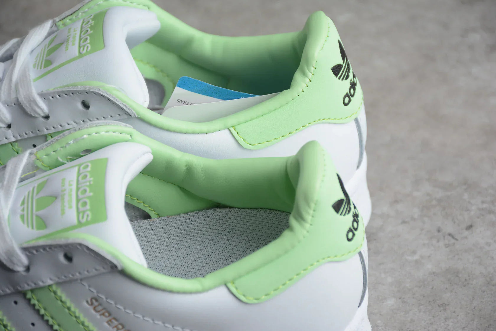 Adidas Superstar White / Green