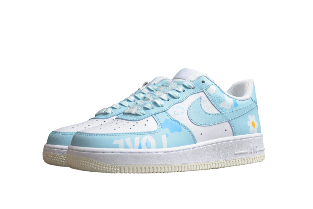 Nike Air Force One Light Blue