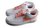 Nike Air Force One Bright Orange and Pink