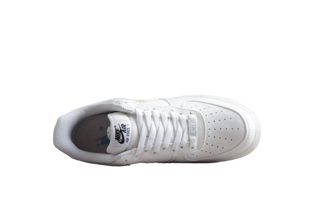 Nike Air Force One White / Light Yellow / Blue