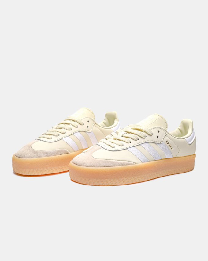 Adidas Samba Cream / Silver Metallic