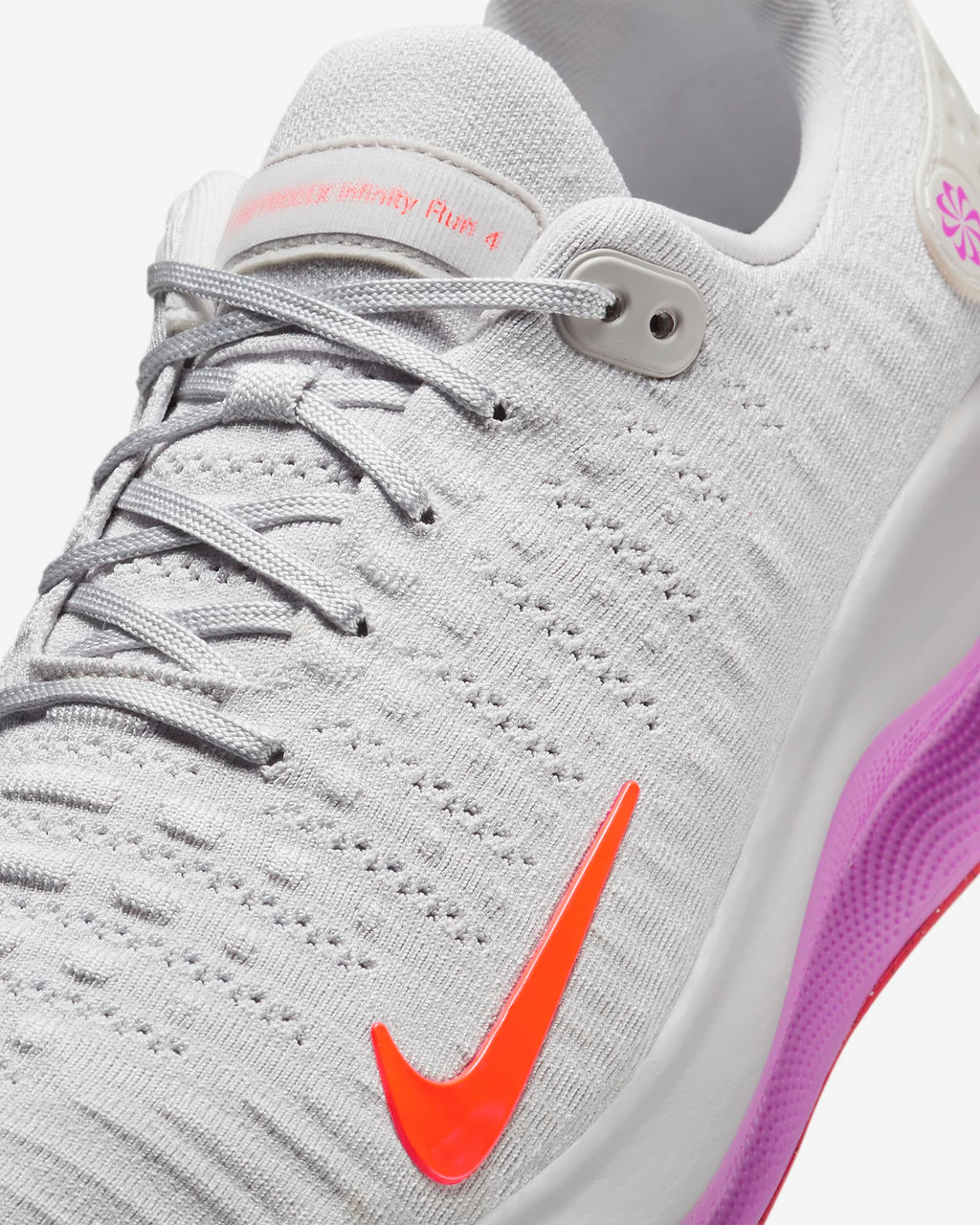 Nike  Running Infinity 4 Grey / Lilac / Red