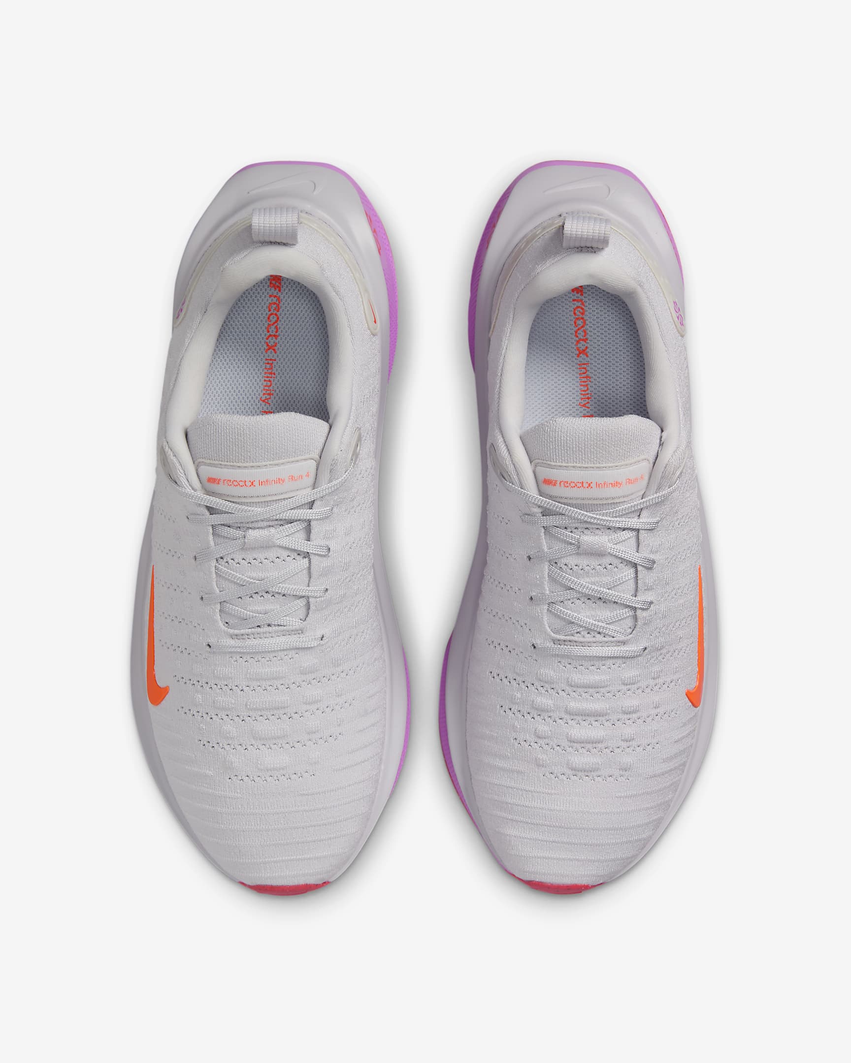Nike  Running Infinity 4 Grey / Lilac / Red