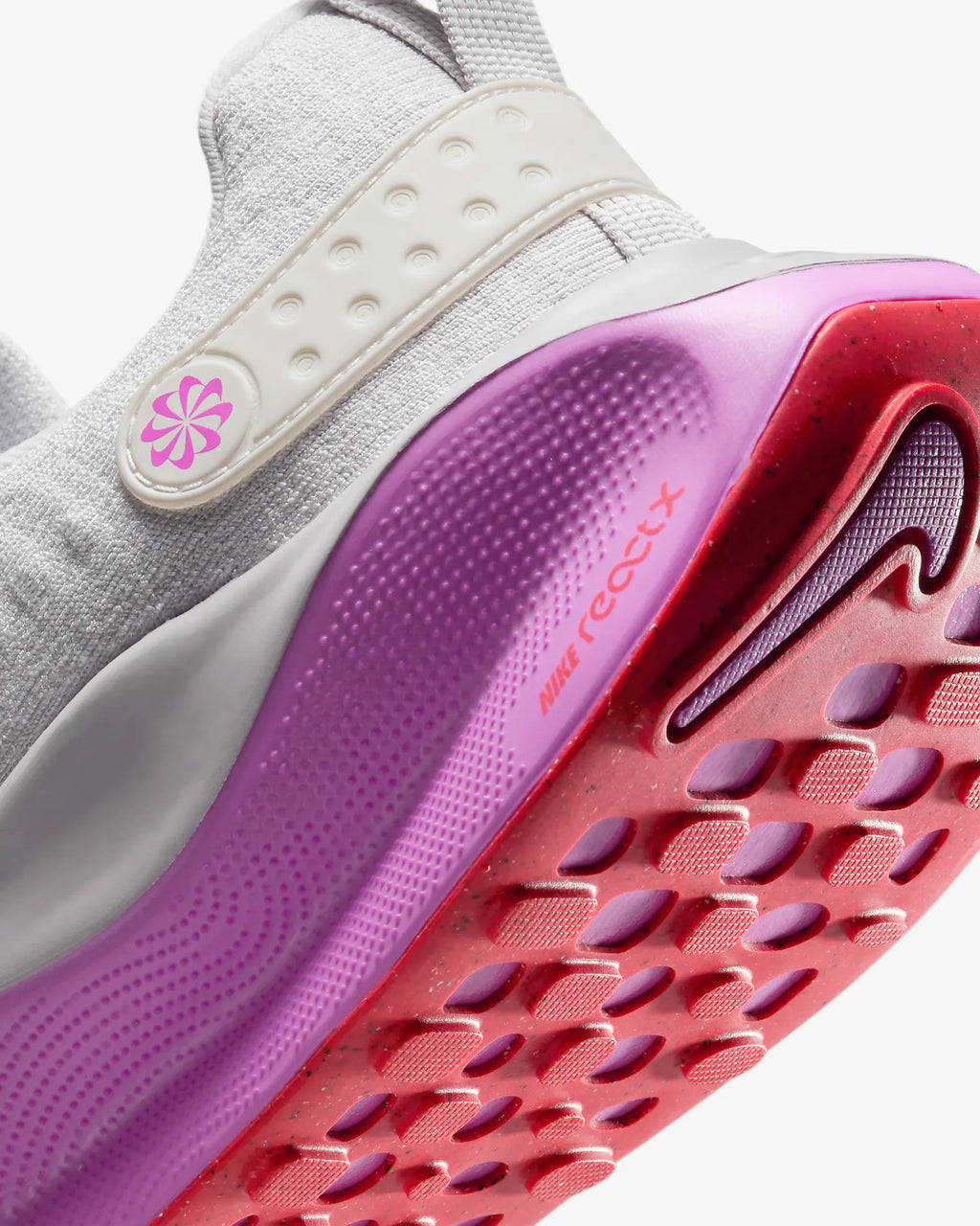 Nike  Running Infinity 4 Grey / Lilac / Red