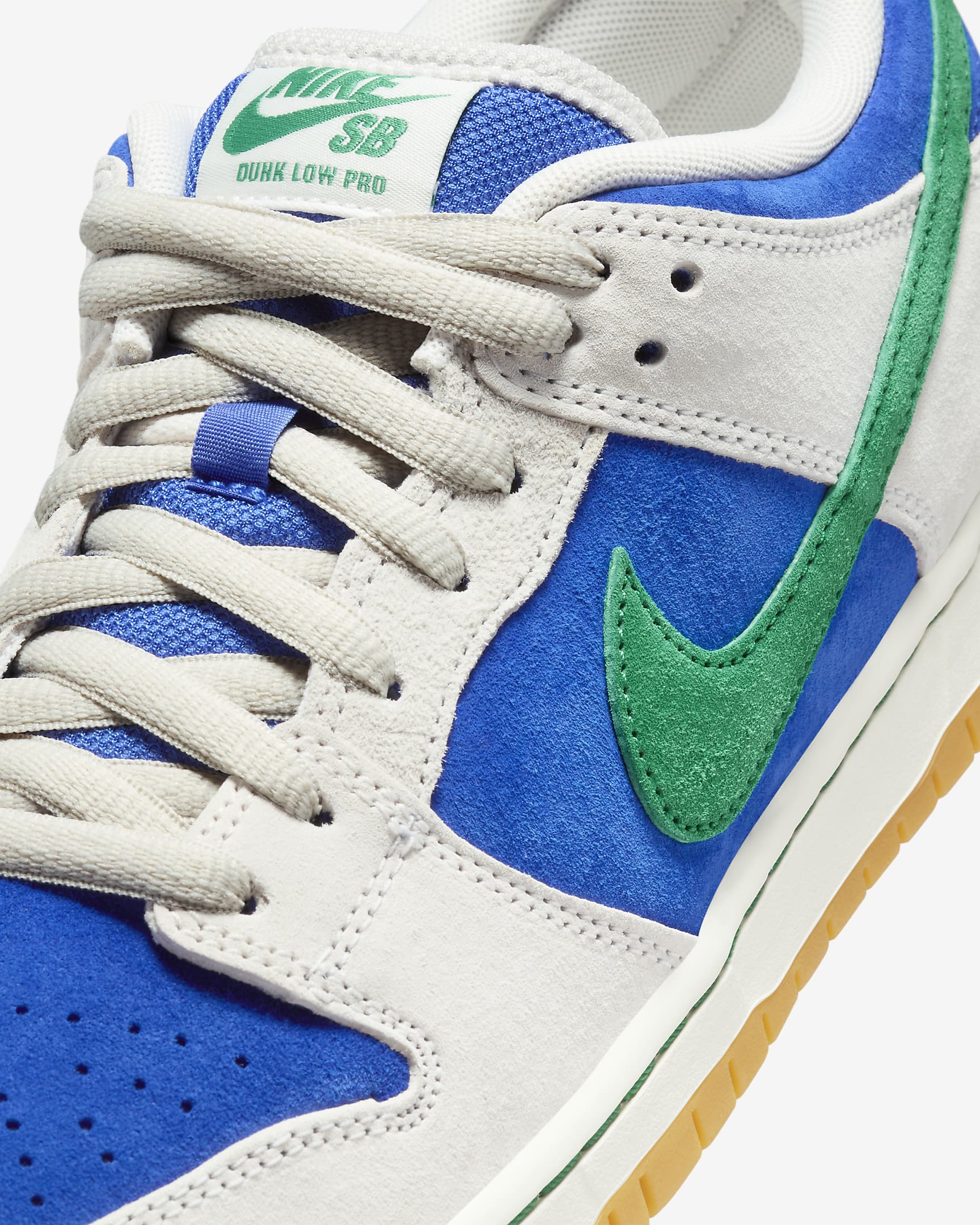 Nike Dunk Low SB White / Blue / Green