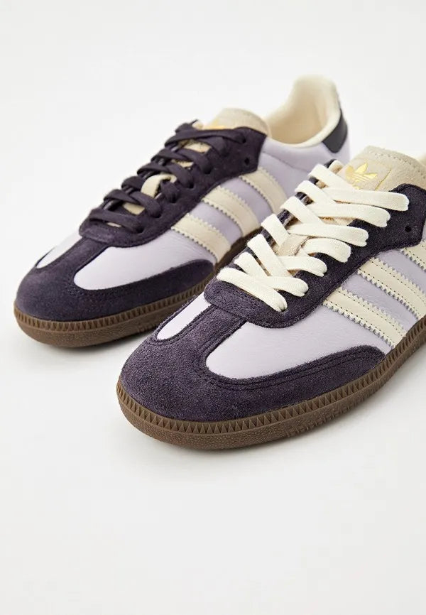 Adidas Samba OG Mauve-Gray / Blue
