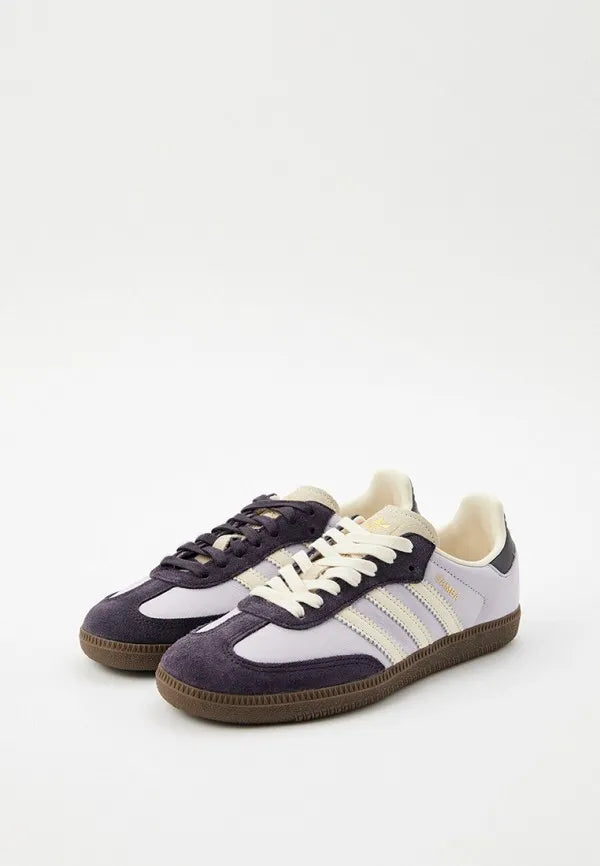 Adidas Samba OG Mauve-Gray / Blue