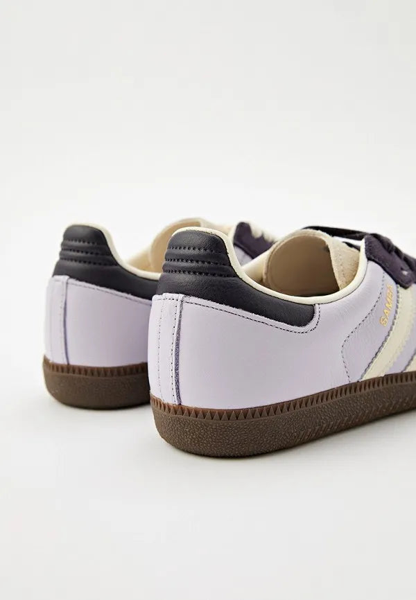 Adidas Samba OG Mauve-Gray / Blue