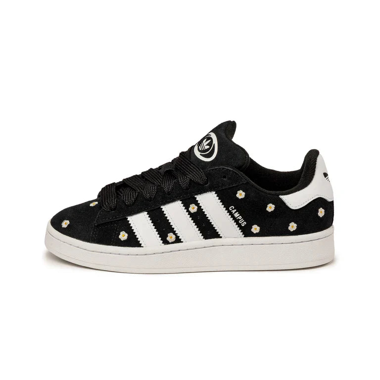 Adidas Campus Black Flowers