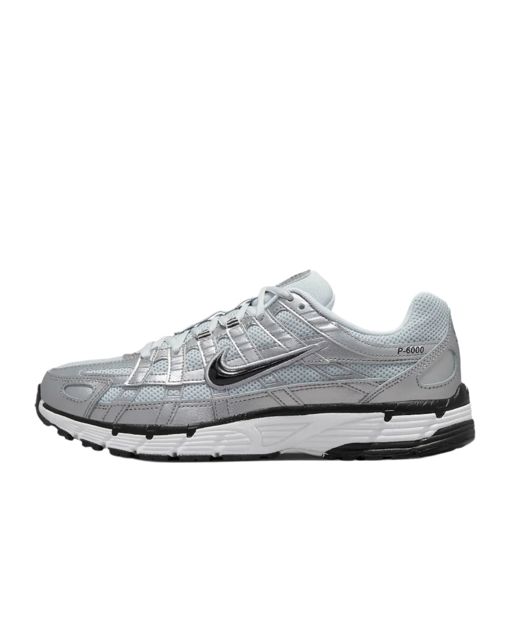 Nike P-6000 Metallic Platinum / Black