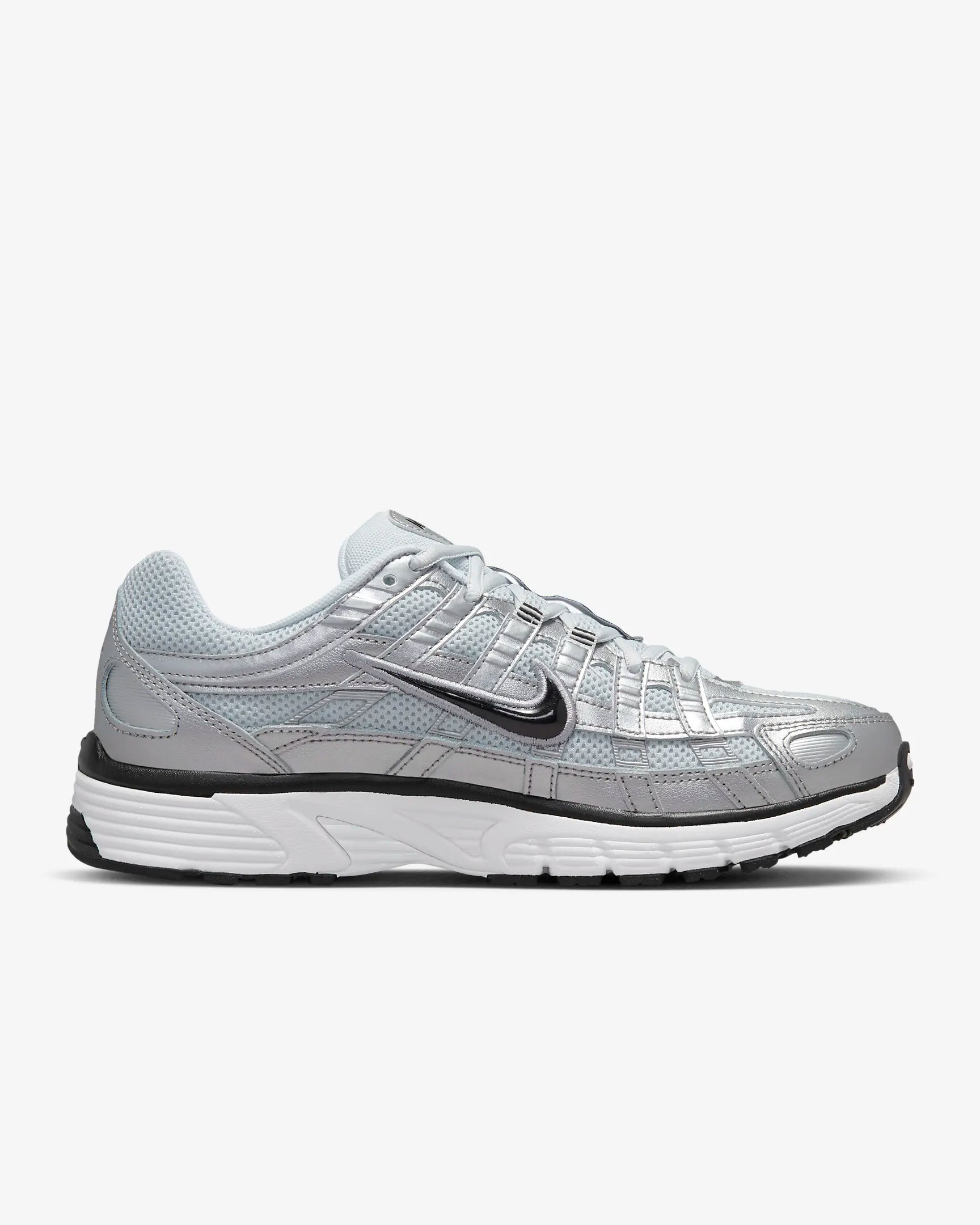 Nike P-6000 Metallic Platinum / Black
