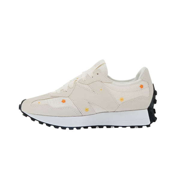 New Balance 327 White / Flowers
