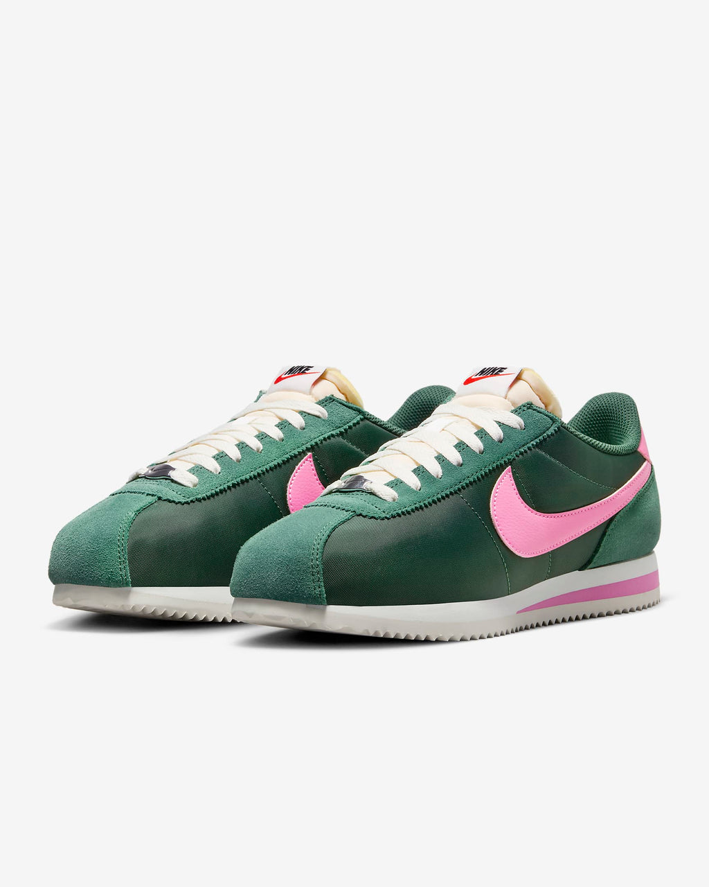 Nike Sportswear CORTEZ Gorge green / Wild cherry / White