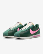 Nike Sportswear CORTEZ Gorge green / Wild cherry / White