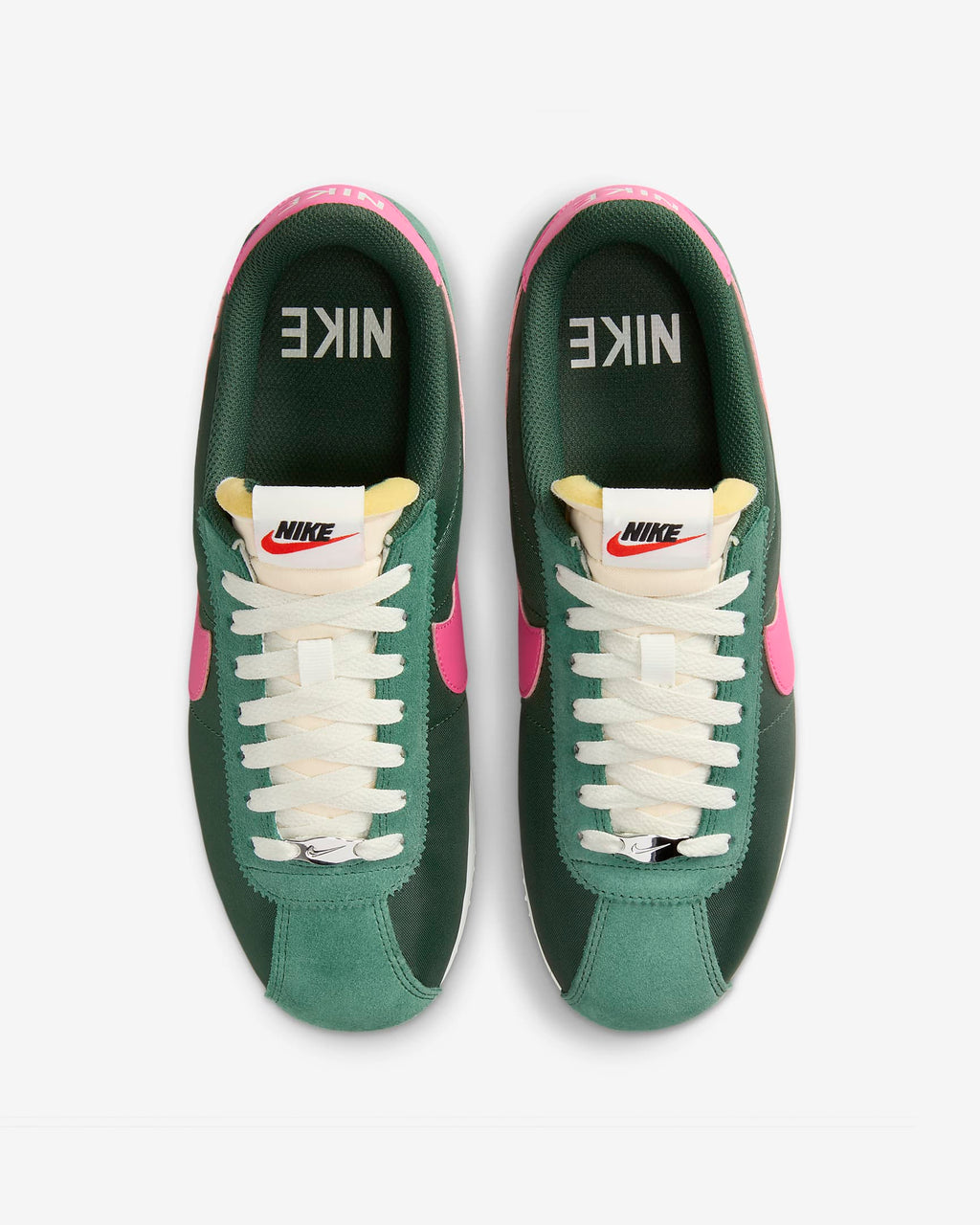 Nike Sportswear CORTEZ Gorge green / Wild cherry / White