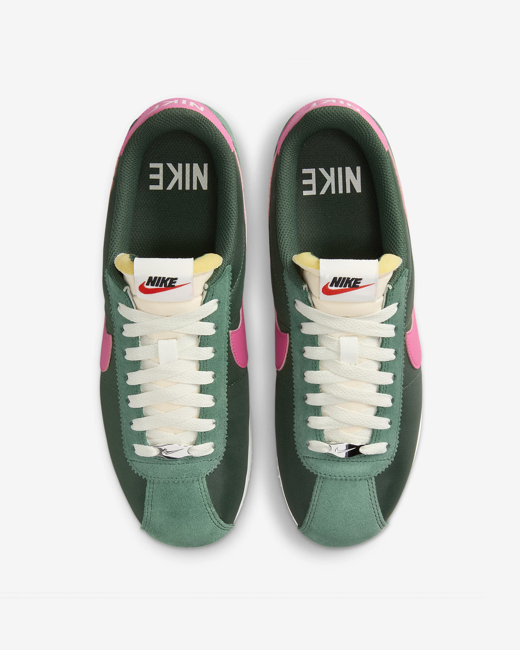 Nike Sportswear CORTEZ Gorge green / Wild cherry / White
