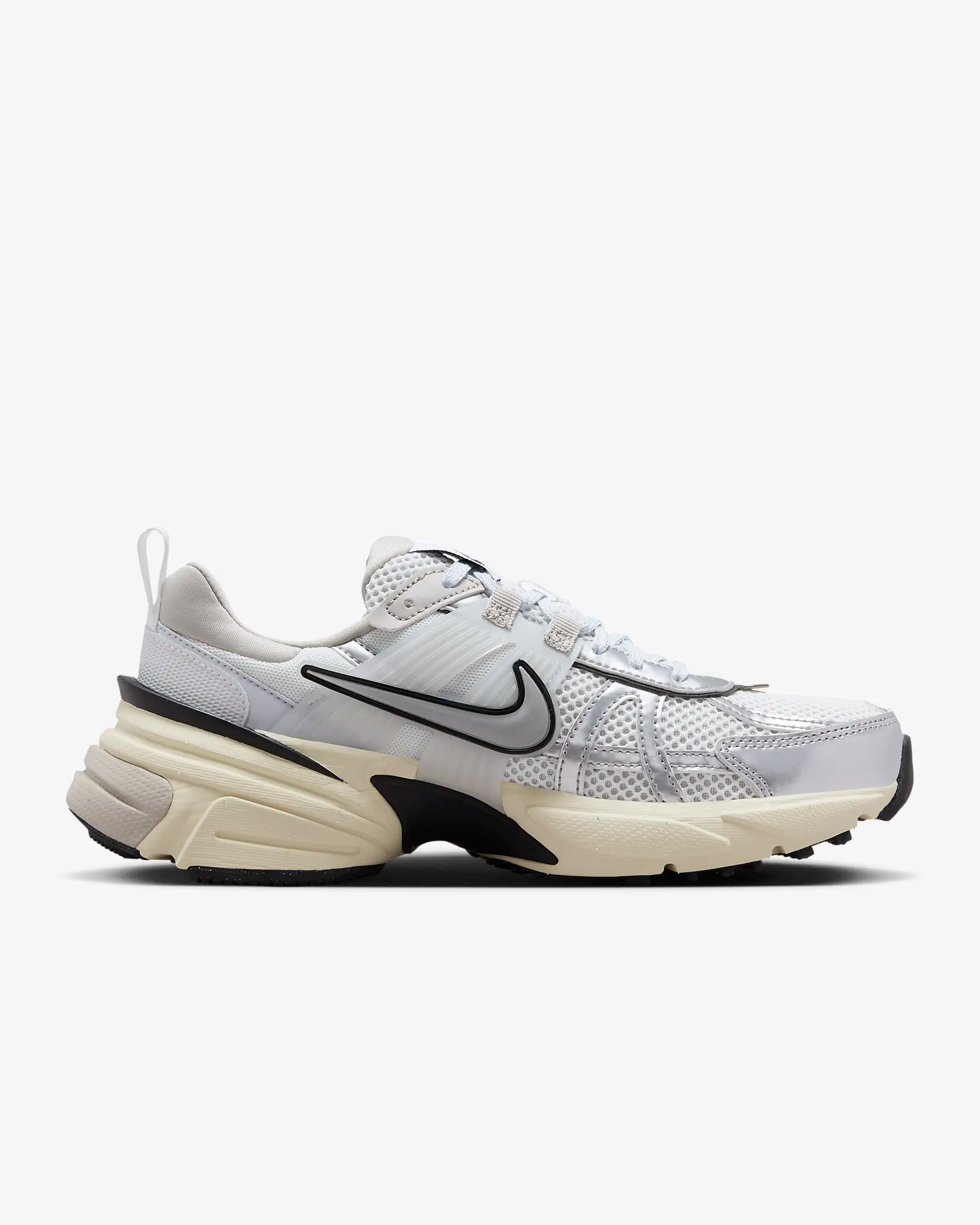 Nike V2K Run Summit White / Metallic Silver