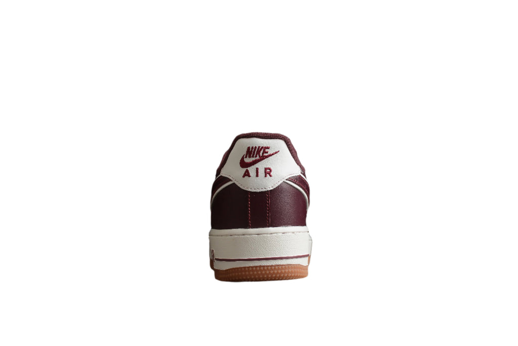 Nike Air Force One Burgundy / White