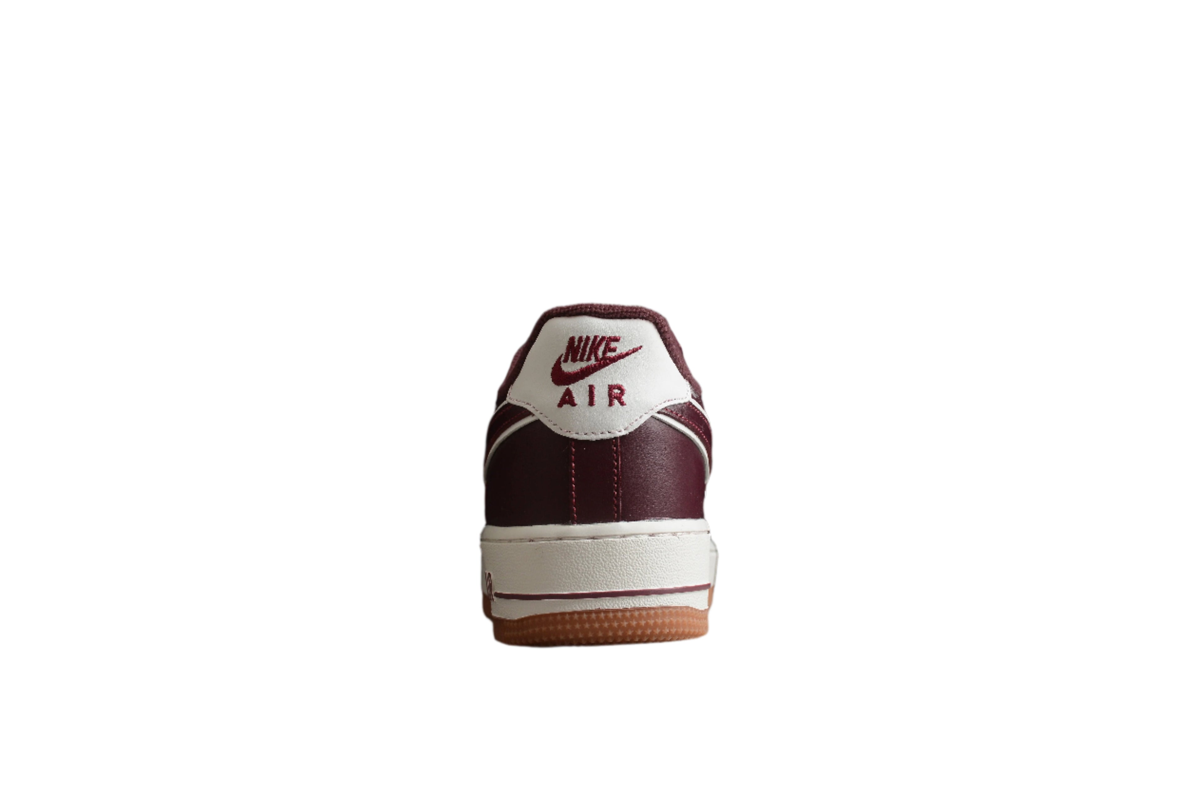 Nike Air Force One Burgundy / White