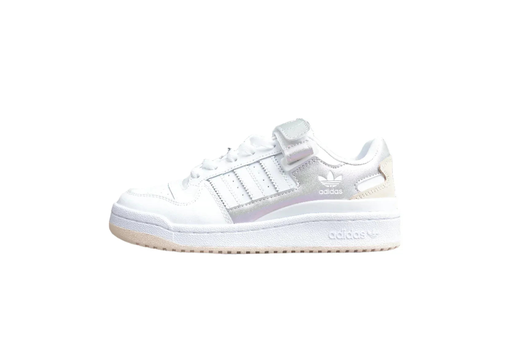 Adidas Forum White / Light Silver Metallic