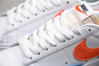 Nike Blazer Low White / Team Orange / Light Photo Blue